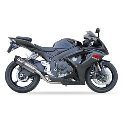 IXIL Uitlaat Hexoval Xtrem EVO SOVE | Zilver | Suzuki GSX600R
