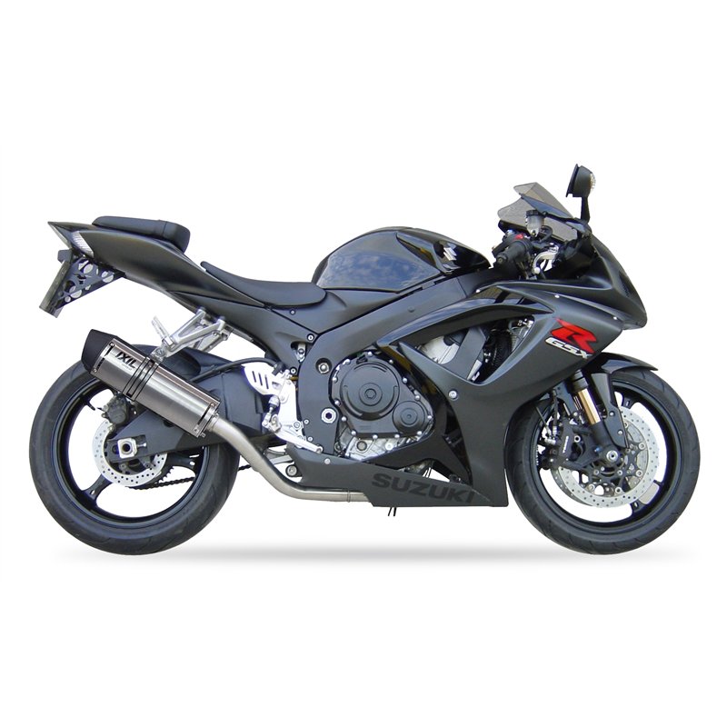 IXIL Uitlaat Hexoval Xtrem EVO SOVE | Zilver | Suzuki GSX600R