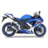 IXIL Uitlaat Dual Hyperlow L2X | Zilver | Suzuki GSX600R