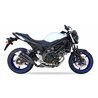 IXIL Uitlaat Dual Hyperlow XL L3XB | Zwart | Suzuki SV650X