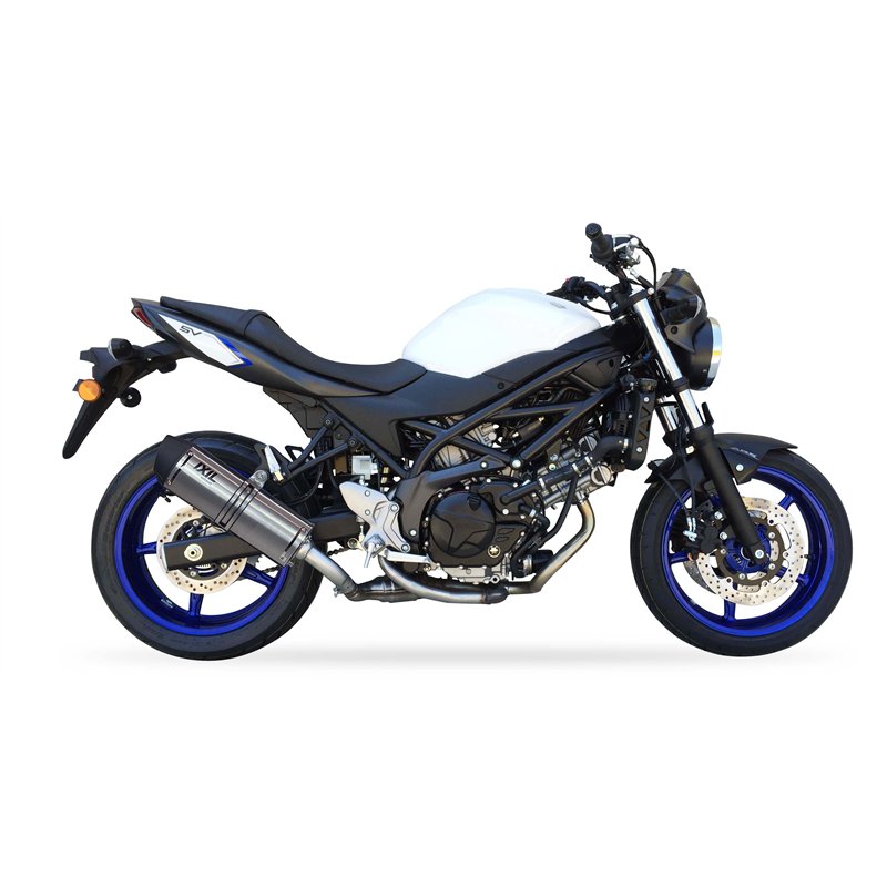 IXIL Uitlaat Hexoval Xtrem EVO SOVE | Zilver | Suzuki SV650X