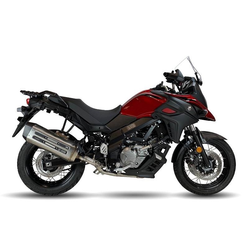 IXIL Uitlaat Mega Xtrem Trail MXT | Zilver | Suzuki DL650 V-Strom