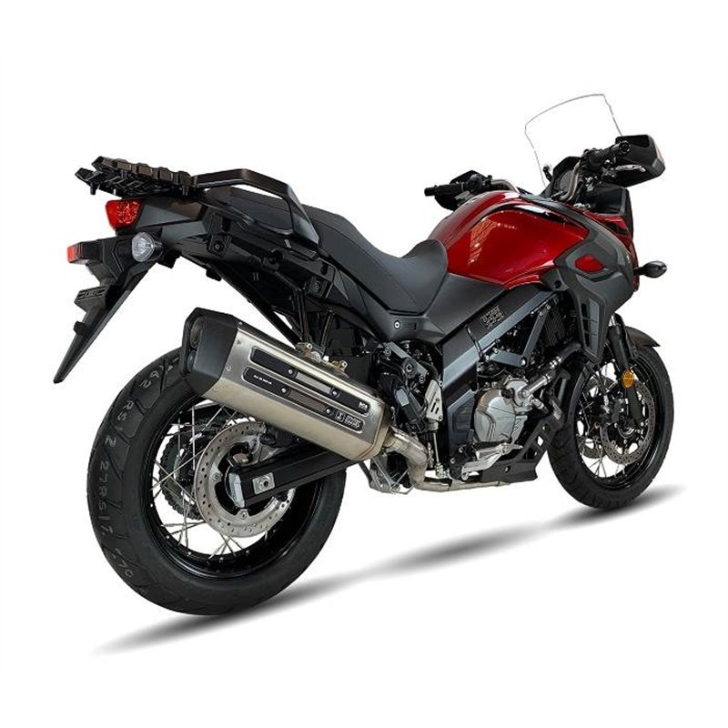 IXIL Uitlaat Mega Xtrem Trail MXT | Zilver | Suzuki DL650 V-Strom