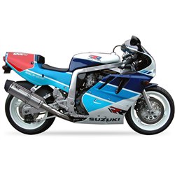 IXIL Uitlaat Hexoval Xtrem EVO SOVE | Zilver | Suzuki GSX750R