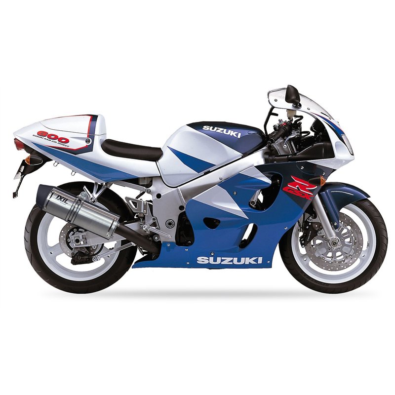 IXIL Uitlaat Hexoval Xtrem EVO SOVE | Zilver | Suzuki GSX750R SRAD