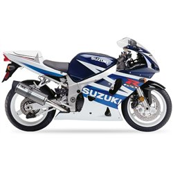 IXIL Uitlaat Hexoval Xtrem EVO SOVE | Zilver | Suzuki GSX750R