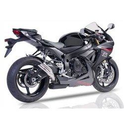 IXIL Uitlaat Dual Hyperlow L2X | Zilver | Suzuki GSX750R