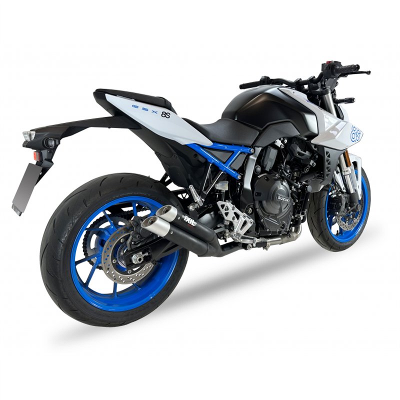 IXIL Uitlaatsysteem Dual Hyperlow XL L3XB | Zwart | Suzuki GSX-8R