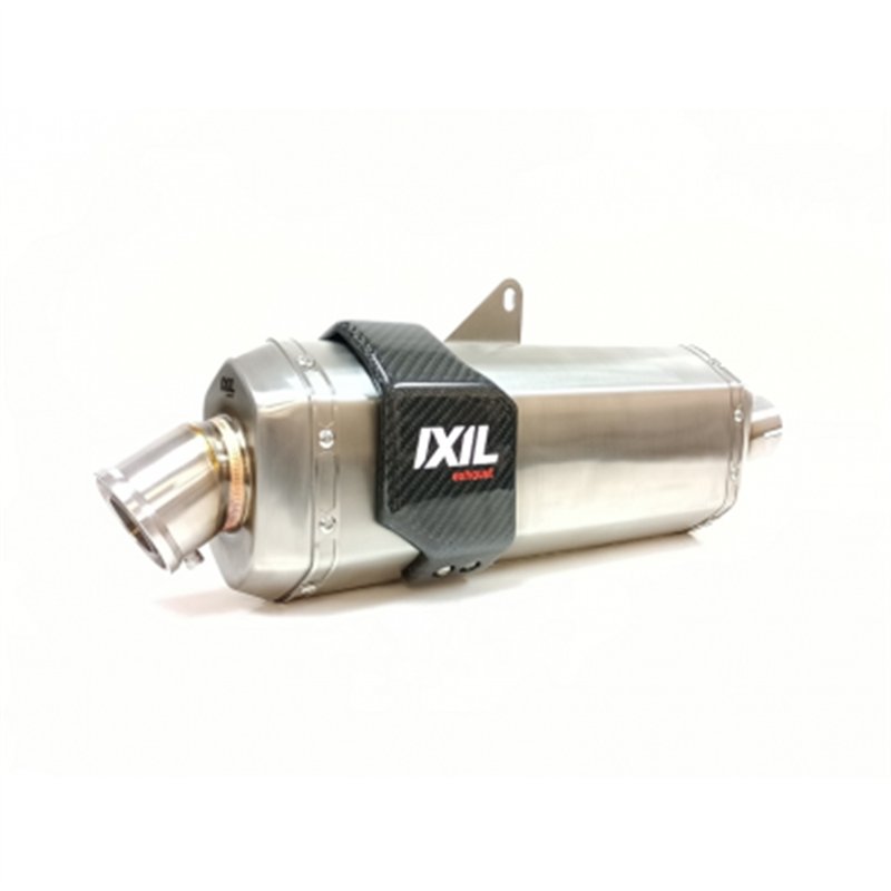 IXIL Uitlaat Mega Xtrem Race Trail MXR | Zilver | Suzuki DL800 V-Strom