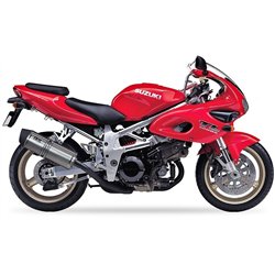 IXIL Uitlaat links Hexoval Xtrem EVO SOVE | Zilver | Suzuki TL1000S