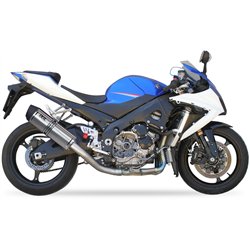IXIL Uitlaat (alleen rechts) Hexoval Xtrem EVO SOVE | Zilver | Suzuki GSX1000R