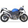 IXIL Uitlaat (alleen rechts) Hexoval Xtrem EVO SOVE | Zilver | Suzuki GSX1000R