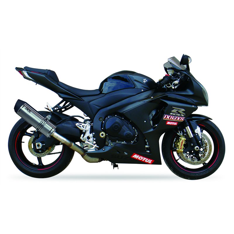IXIL Uitlaat Hexoval Xtrem EVO SOVE | Zilver | Suzuki GSX1000R