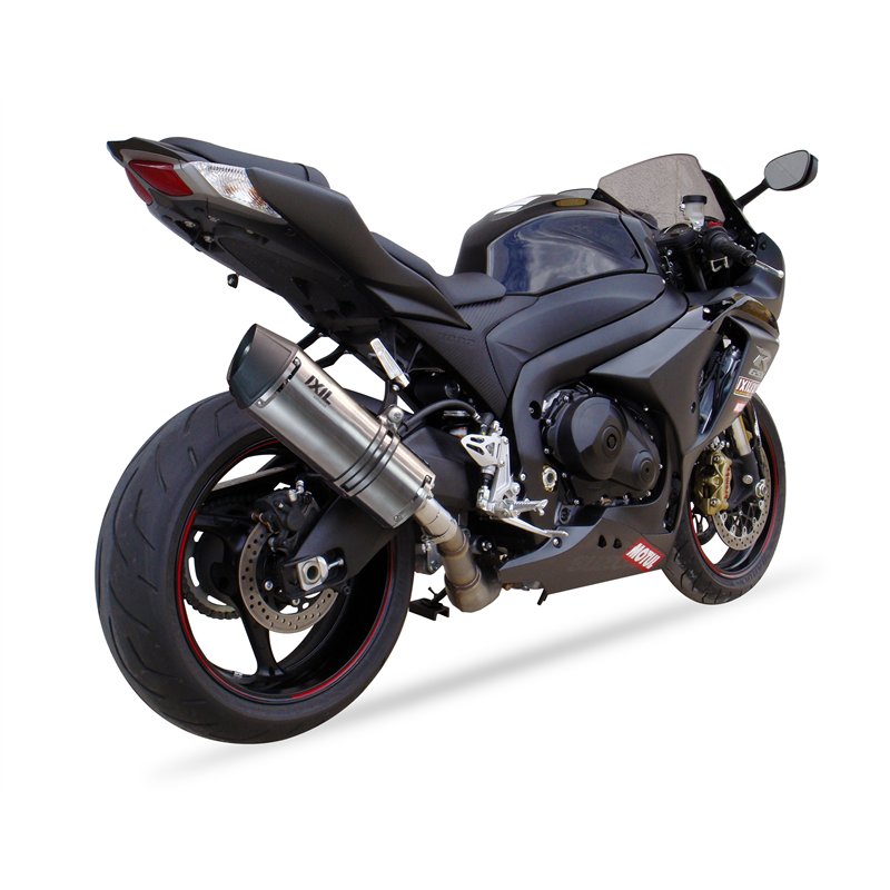 IXIL Uitlaat Hexoval Xtrem EVO SOVE | Zilver | Suzuki GSX1000R