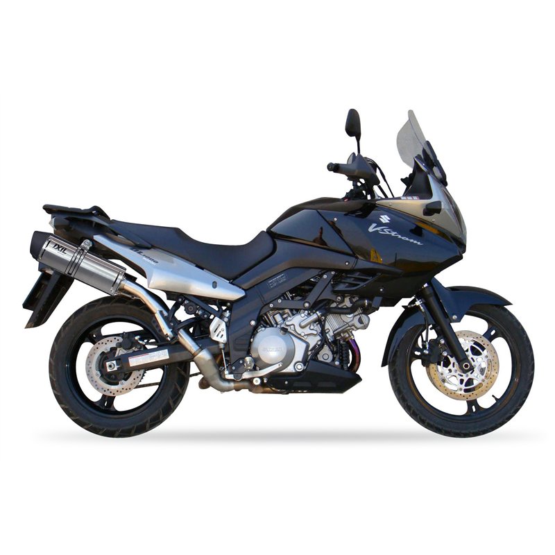 IXIL Uitlaat links Hexoval Xtrem EVO SOVE | Zilver | Suzuki DL1000 V-Strom
