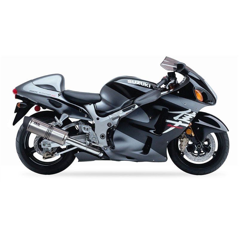 IXIL Uitlaat links Hexoval Xtrem EVO SOVE | Zilver | Suzuki GSX1300R Hayabusa