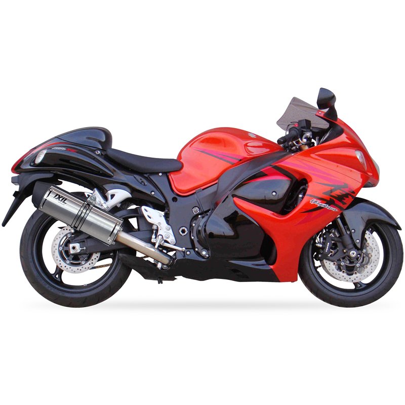IXIL Uitlaat links Hexoval Xtrem EVO SOVE | Zilver | Suzuki GSX1300R Hayabusa