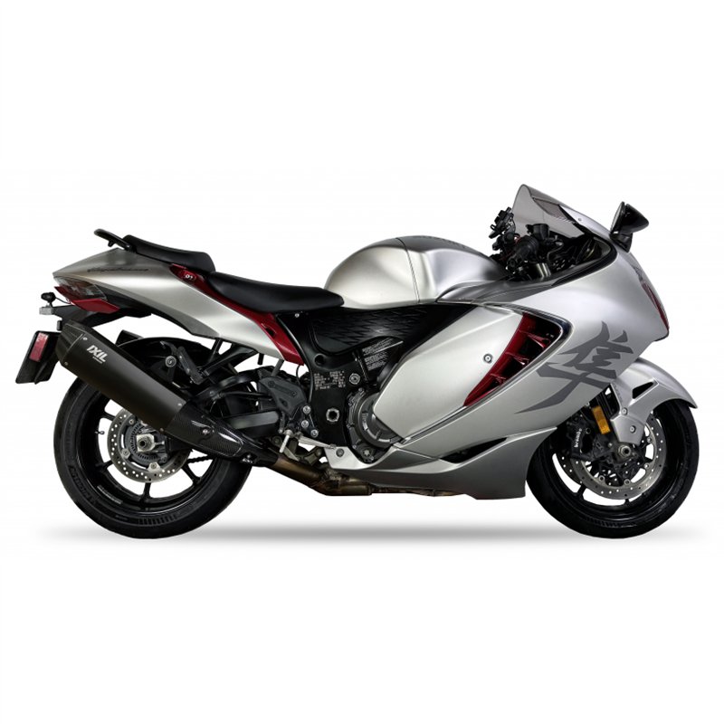 IXIL Uitlaat links Race V4B | Zwart | Suzuki GSX1300R Hayabusa