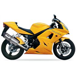 IXIL Uitlaat Hexoval Xtrem SOVE | Zilver | Triumph 600 Daytona