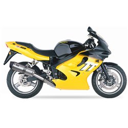IXIL Uitlaat Hexoval Xtrem SOVE | Zilver | Triumph TT600