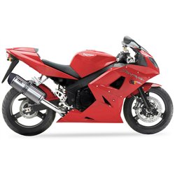 IXIL Uitlaat Hexoval Xtrem SOVE | Zilver | Triumph 650 Daytona