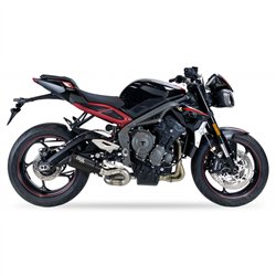 IXIL Uitlaat Race Xtrem RB | Zwart | Triumph 675/765 Street Triple