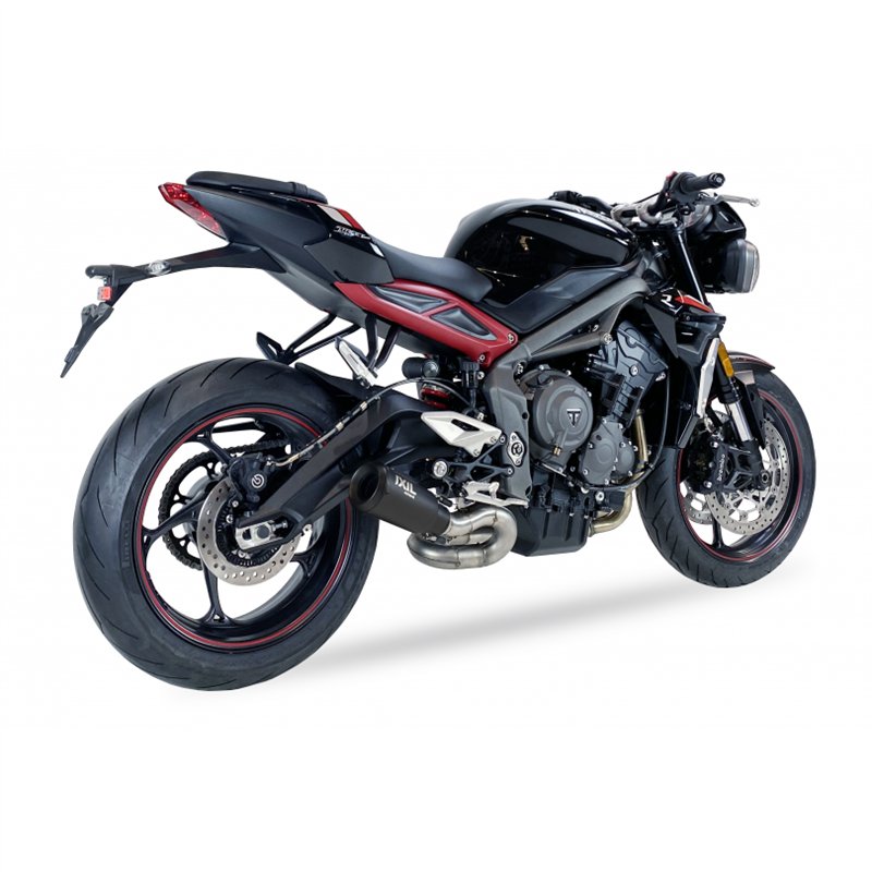 IXIL Uitlaat Race Xtrem RB | Zwart | Triumph 675/765 Street Triple