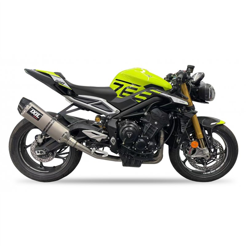 IXIL Uitlaatsysteem Hexoval Race VTI | Zilver | Triumph 675/765 Street Triple