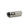 IXIL Uitlaatsysteem Hexoval Race VTI | Zilver | Triumph 675/765 Street Triple