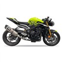 IXIL Uitlaatsysteem Hexoval Race VTI | Zilver | Triumph Street Triple 765RS
