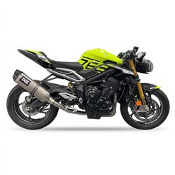 IXIL Uitlaatsysteem Hexoval Race VTI | Zilver | Triumph Street Triple 765RS