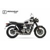 IXIL Uitlaat rechts Ironhead Conical OVC11SS | Zilver | Triumph Bonneville T100