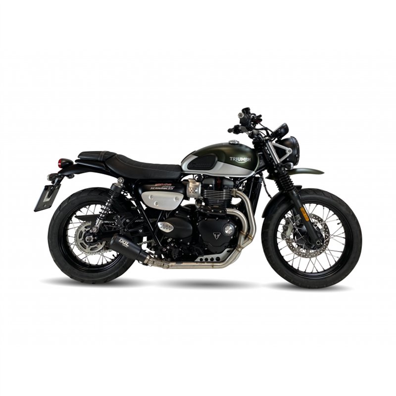 IXIL Uitlaatsysteem Race Xtrem RB | Zwart | Triumph 900 Street Scrambler