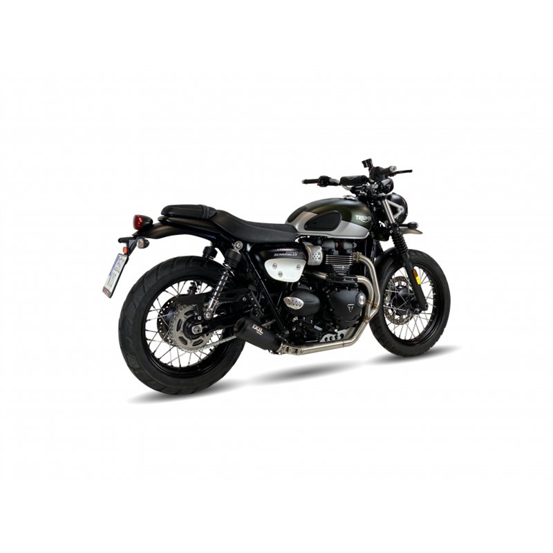 IXIL Uitlaatsysteem Race Xtrem RB | Zwart | Triumph 900 Street Scrambler