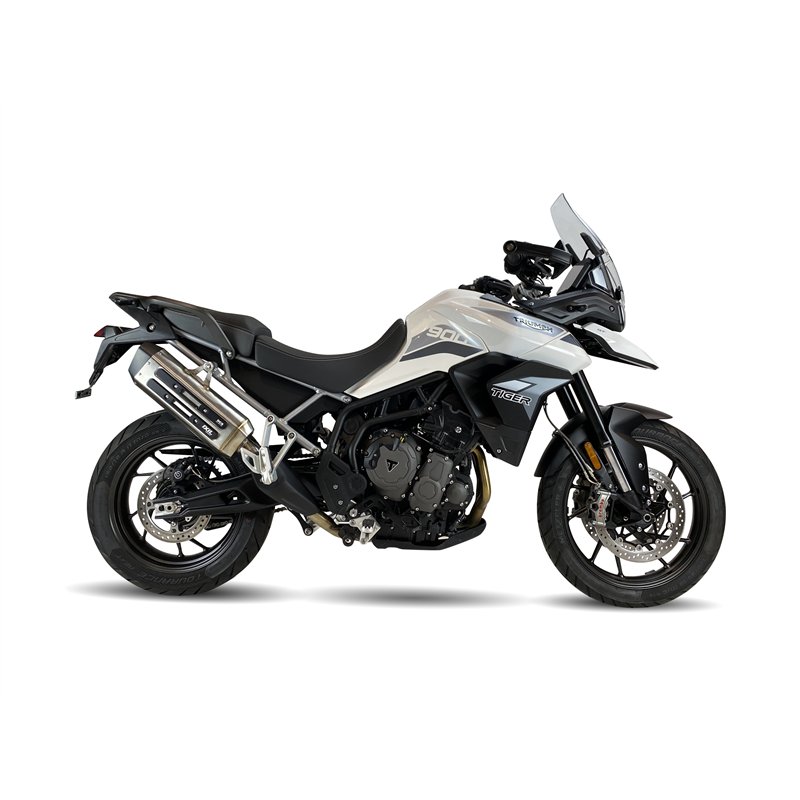 IXIL Uitlaat Mega Xtrem Trail MXT | Zilver | Triumph 900 Tiger