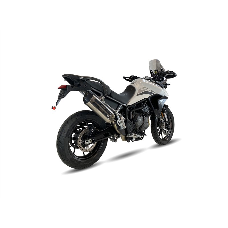 IXIL Uitlaat Mega Xtrem Trail MXT | Zilver | Triumph 900 Tiger