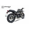 IXIL Uitlaat links Ironhead Conical OVC11SS | Zilver | Triumph Street Cup