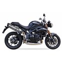 IXIL Uitlaat rechts Hexoval Xtrem EVO SOVE | Zilver | Triumph ST1050 Speed Triple