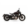 IXIL Uitlaat rechts Ironhead Round HC1-3SB | Zilver | Triumph Bobber