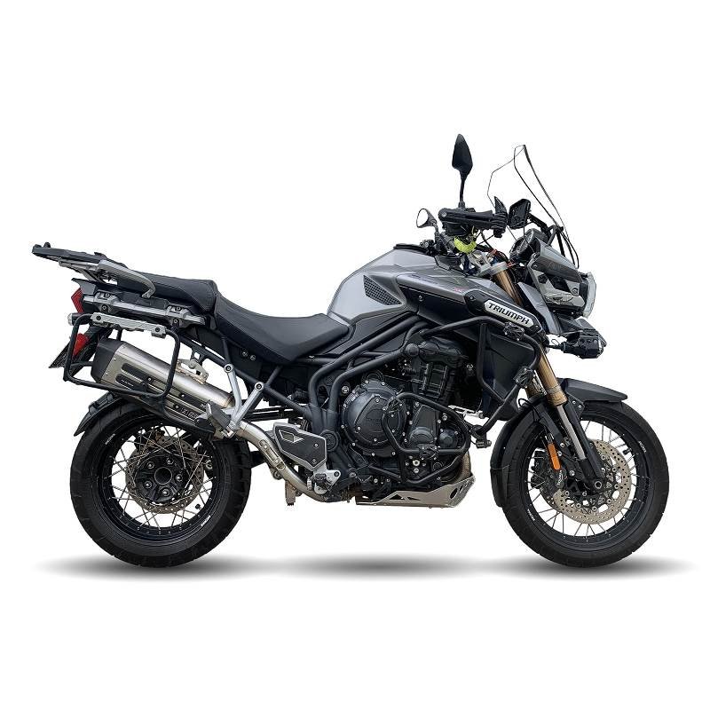 IXIL Uitlaat Mega Xtrem Trail MXT | Zilver | Triumph 1200 Tiger