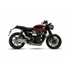 IXIL Uitlaat links Ironhead Conical OVC11SS | Zilver | Triumph 1200 SpeedTwin