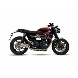 IXIL Uitlaat rechts Ironhead Conical OVC11SS | Zilver | Triumph 1200 SpeedTwin