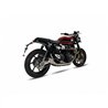 IXIL Uitlaat links Ironhead Conical OVC11SS | Zilver | Triumph 1200 SpeedTwin