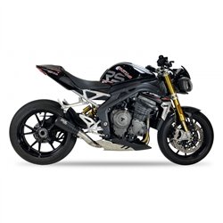 IXIL Uitlaat Race Xtrem RB | Zwart | Triumph Speed Triple 1200RS/RR