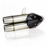IXIL Uitlaat Dual Hyperlow XXL L5X | Zilver | Vespa GTS300