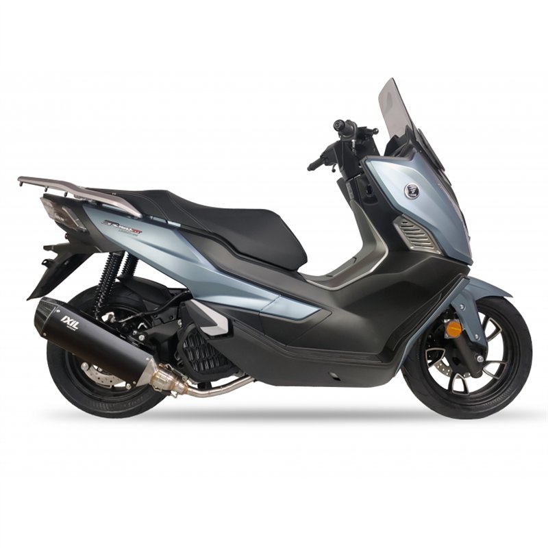 IXIL Uitlaatsysteem Hexoval Xtrem V4B | Zwart | Voge SR1 GT