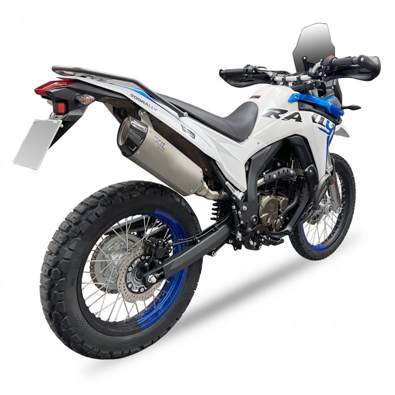 IXIL Uitlaat hexoval Xtrem VSE | Zilver | Voge 300 Rally