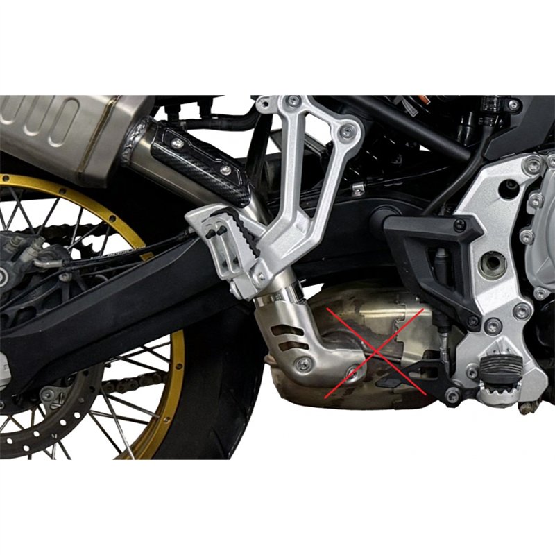 IXIL Tussenpijp DeCat | Zilver | Voge 900 DSX
