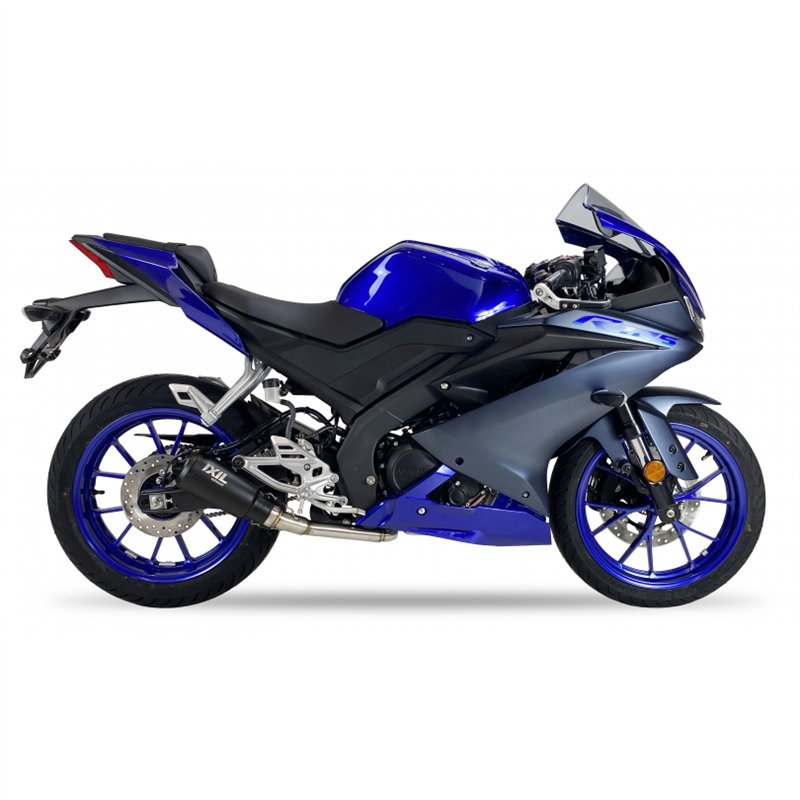 IXIL Uitlaatsysteem Race Xtrem RB | Zwart | Yamaha YZF-R125