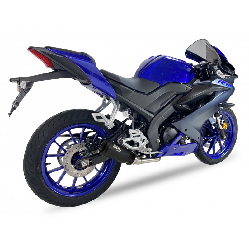 IXIL Uitlaatsysteem Race Xtrem RB | Zwart | Yamaha YZF-R125